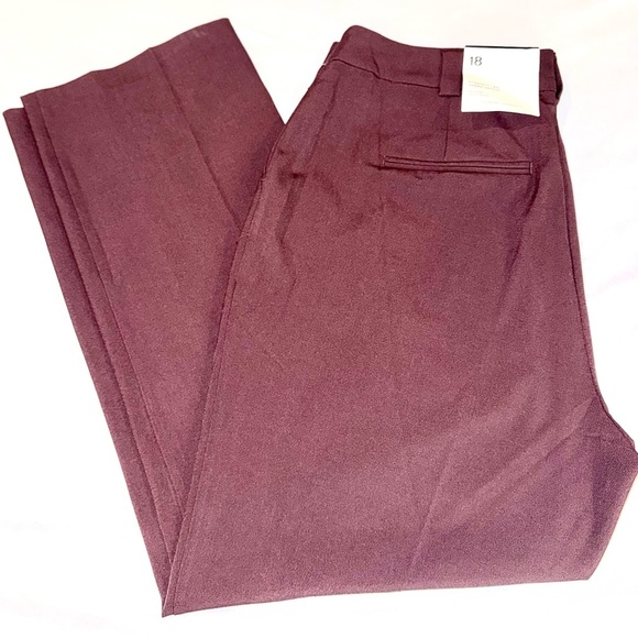 Reitmans Pants Eggplant Office Business Casual Women's Size 18 - Picture 1 of 16